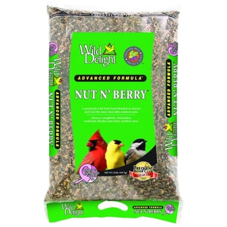 D&D Wild Delight Nut N Berry Wild Bird Food 20 Pound 366200 D&37552